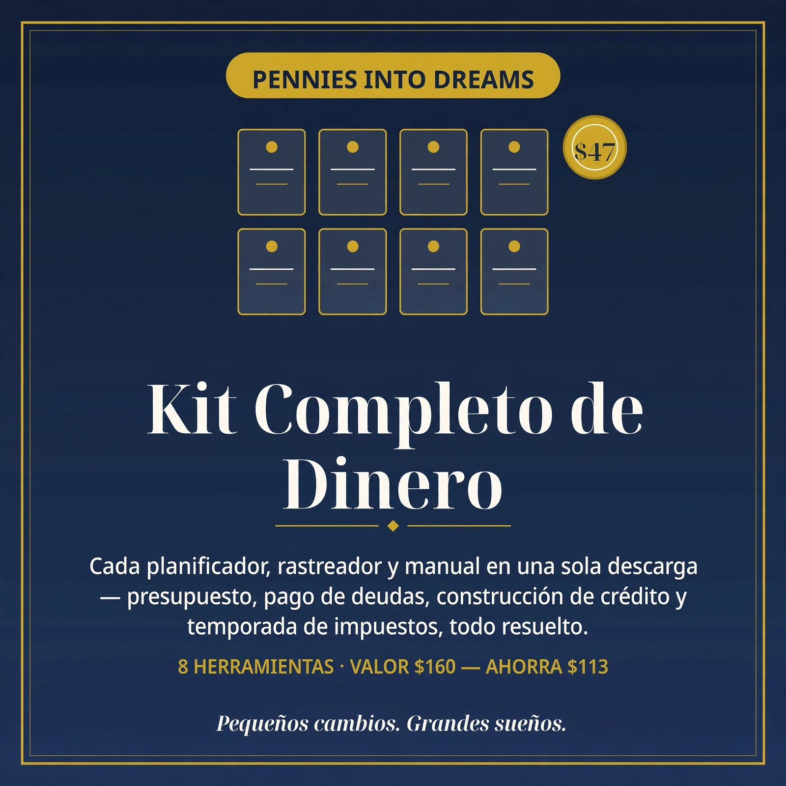 Kit Completo de Dinero