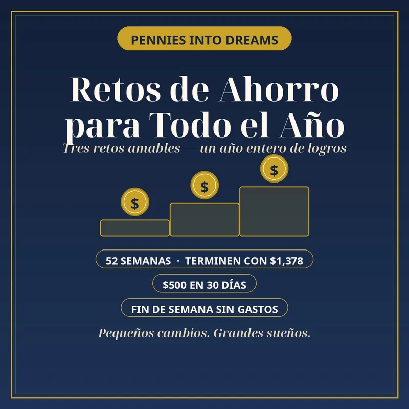 Retos de Ahorro para Todo el Año