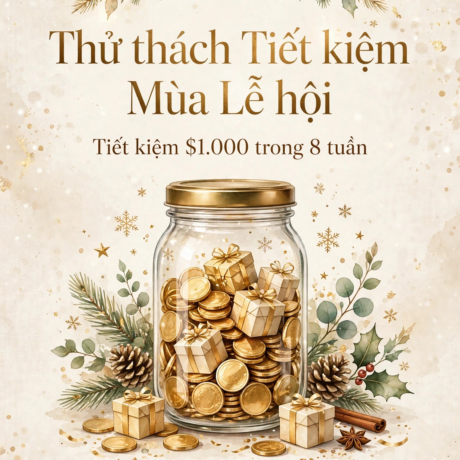 Thử thách Tiết kiệm Mùa Lễ hội