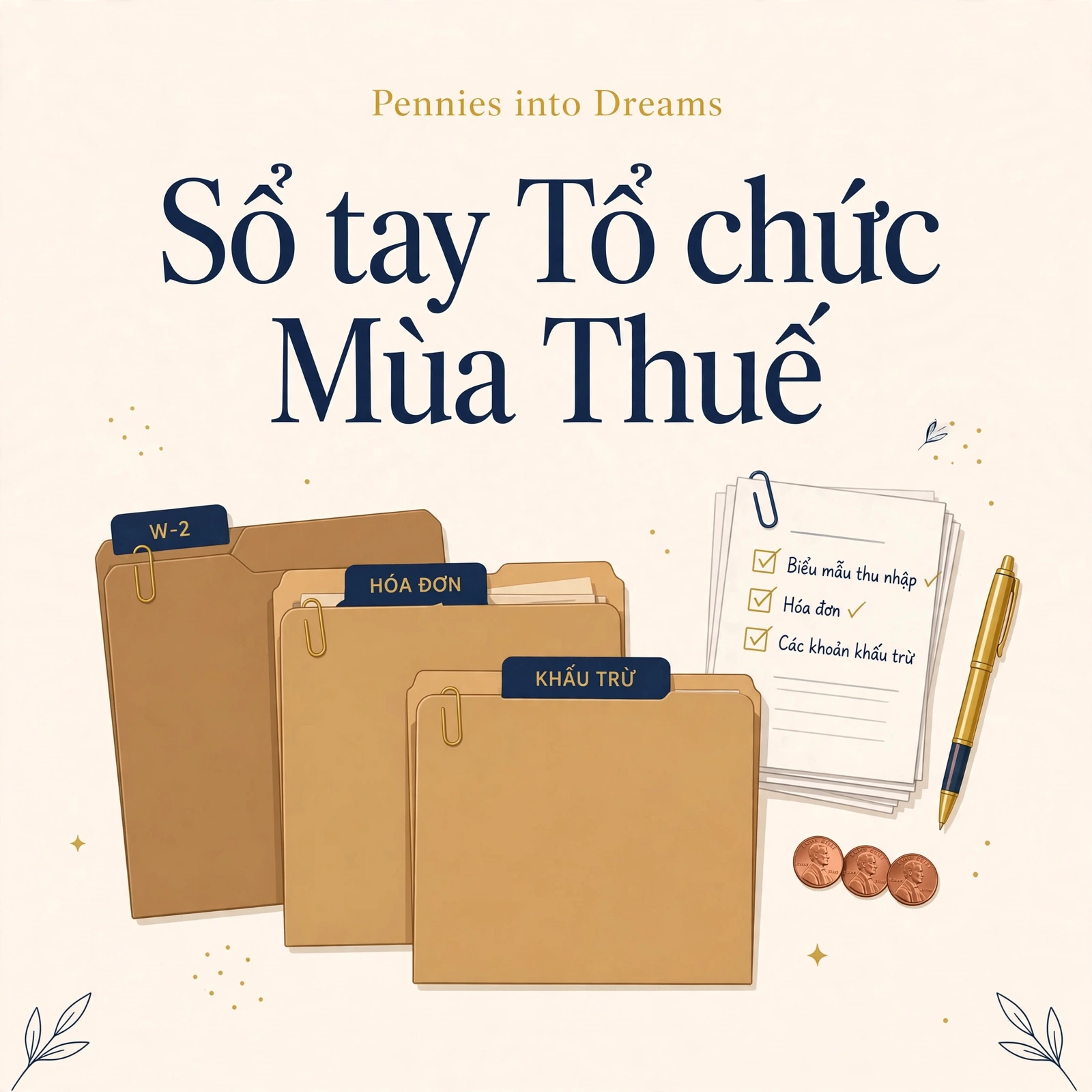 Sổ tay Tổ chức Mùa Thuế