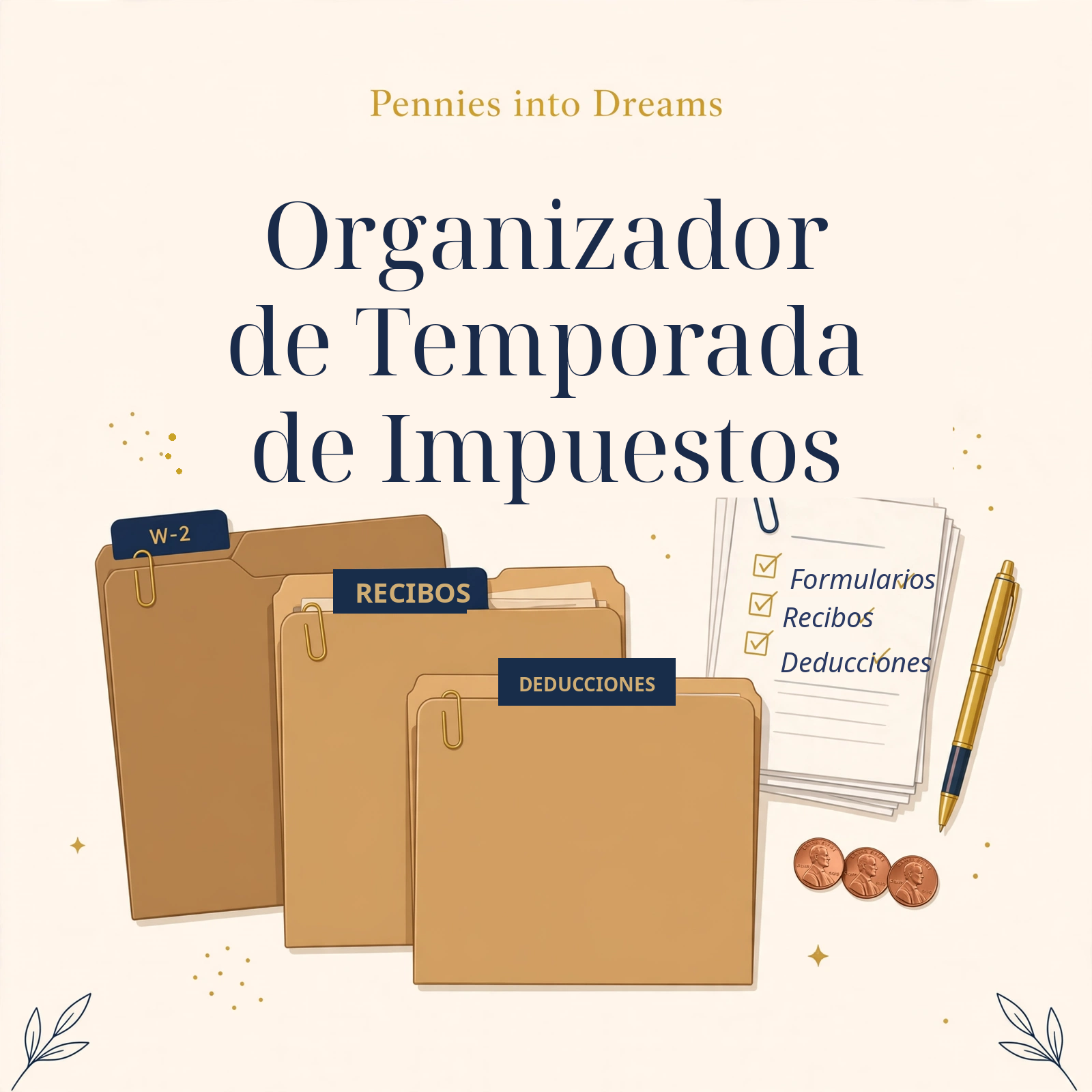 Organizador de Temporada de Impuestos